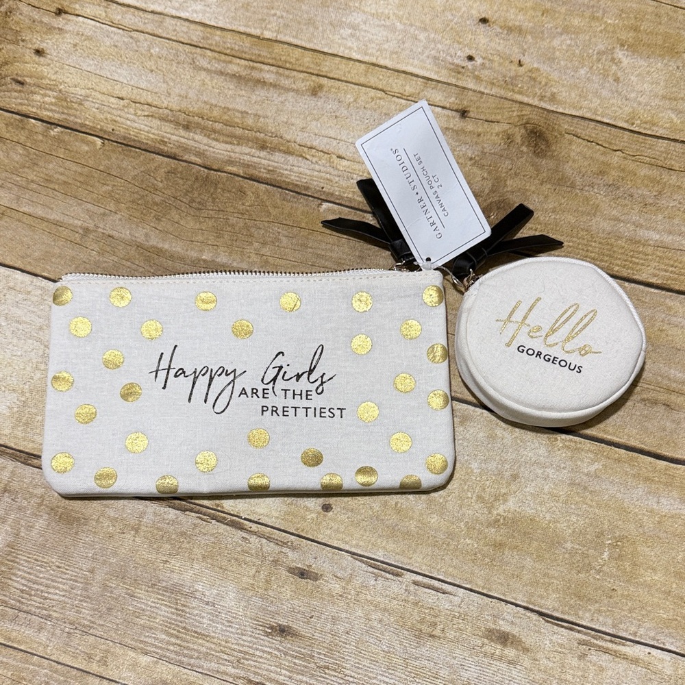Set of two cute pouches